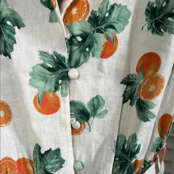 WeWoreWhat Orange and White Maxi Sundress - Picture 3 of 8